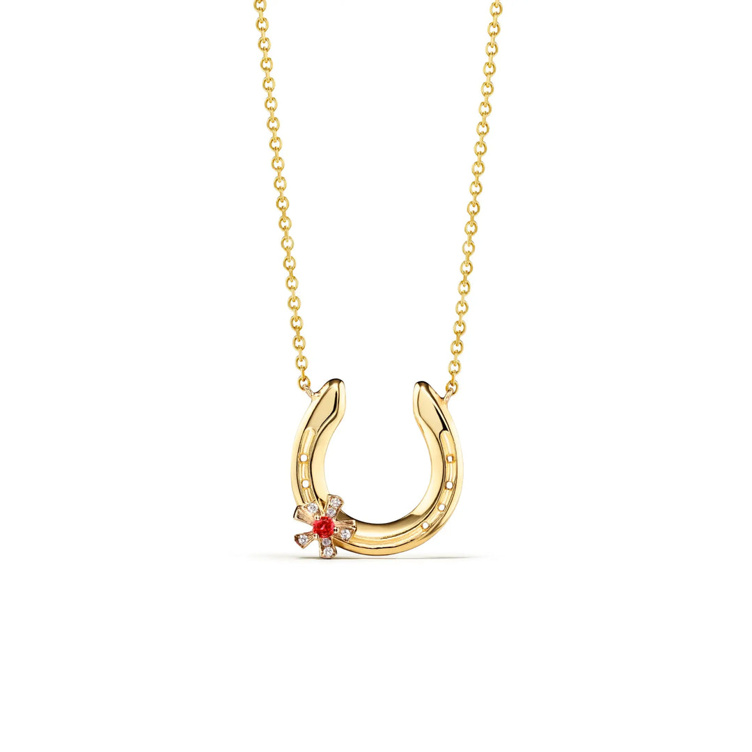 Jackson Horseshoe Necklace Mimi So