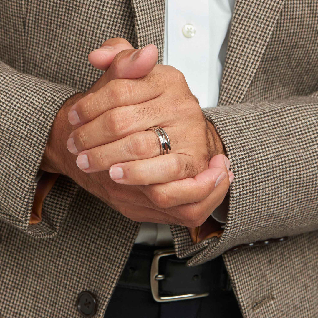 Men's Hudson Wedding Band - Mimi So