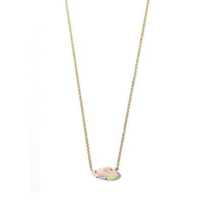 Mimi So Cloud Opal Necklace - Small_18k Yellow Gold