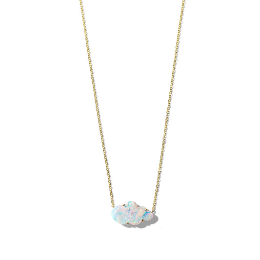 Mimi SoCloud Opal Necklace - Medium_18k Yellow Gold
