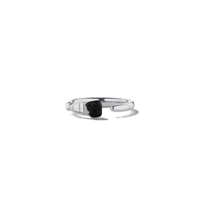 Mimi-So-Parsons-Paintbrush-Black-Enamel-Ring_18k White Gold