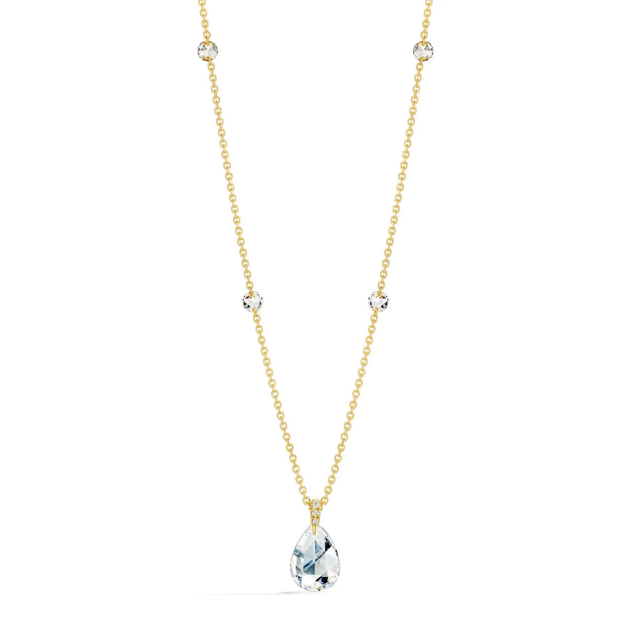 Rosette 6-Station Diamond Necklace Mimi So