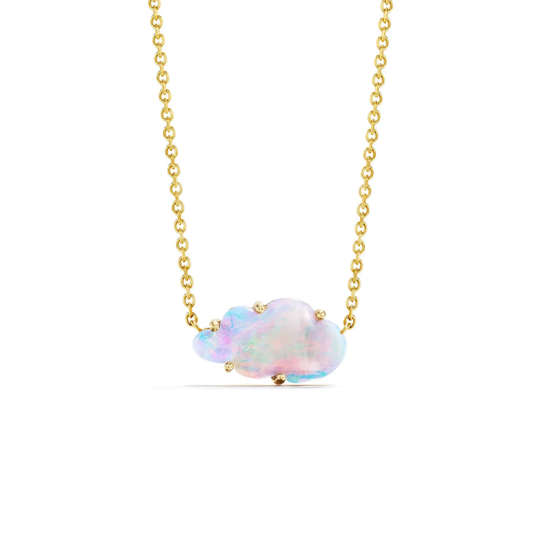 Wonderland Cloud Opal Necklace - Small