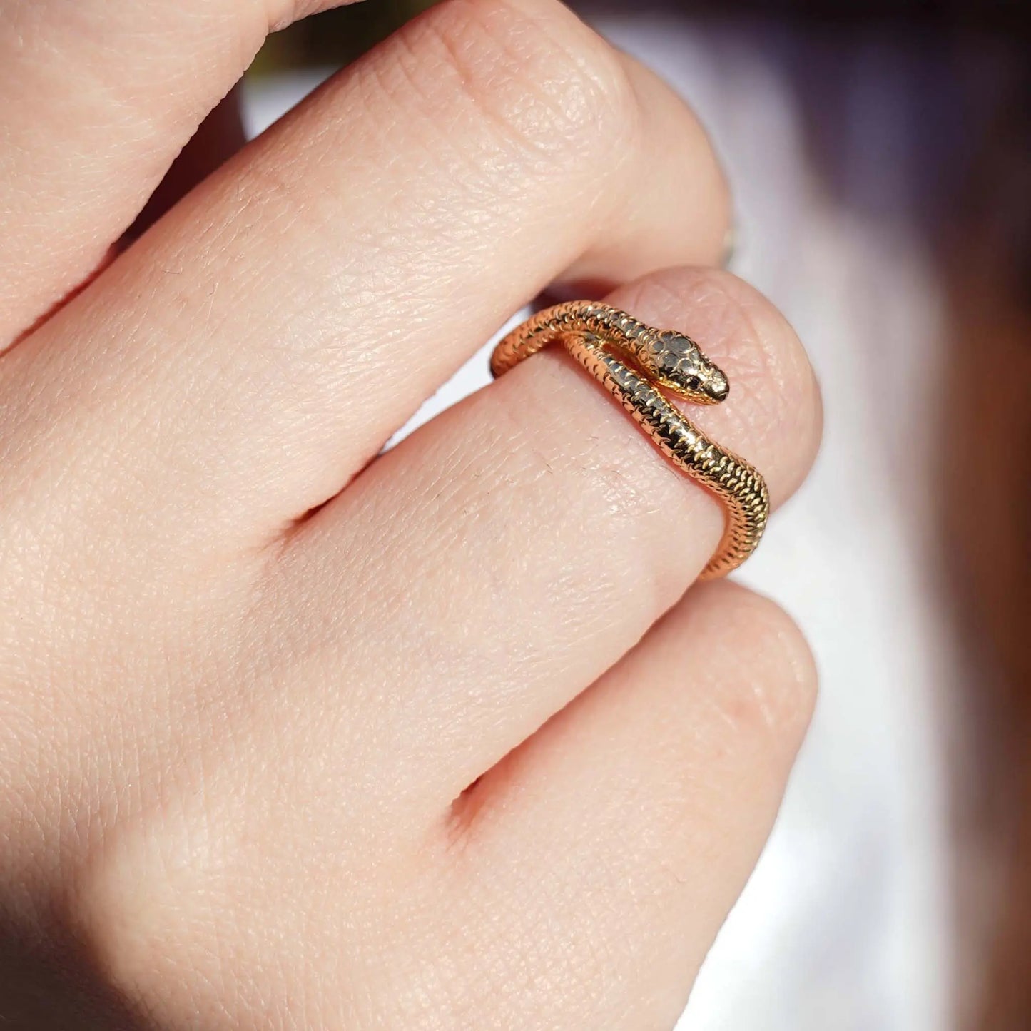 Wonderland Stackable Snake Ring Mimi So
