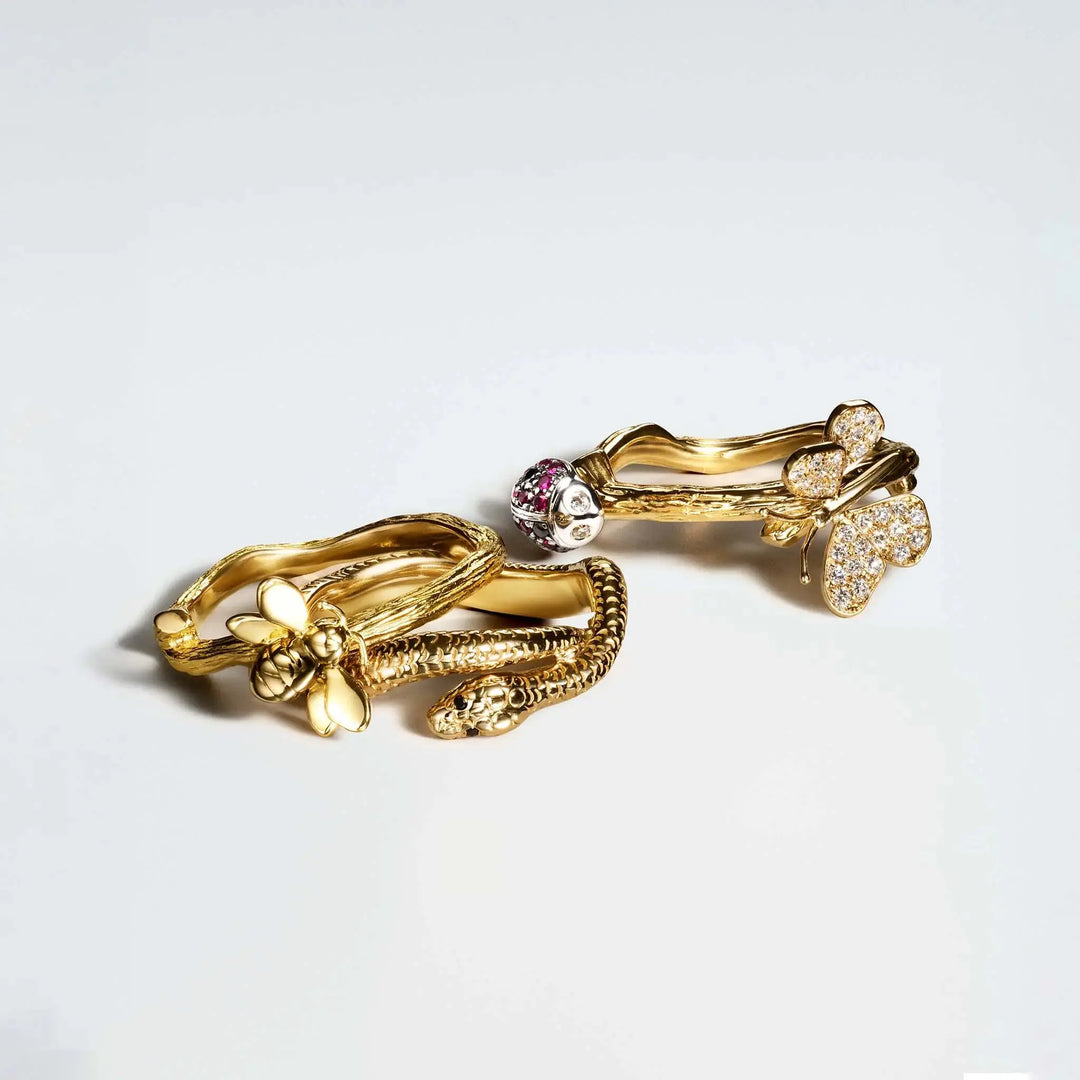 Wonderland Bumble Bee Ring Mimi So