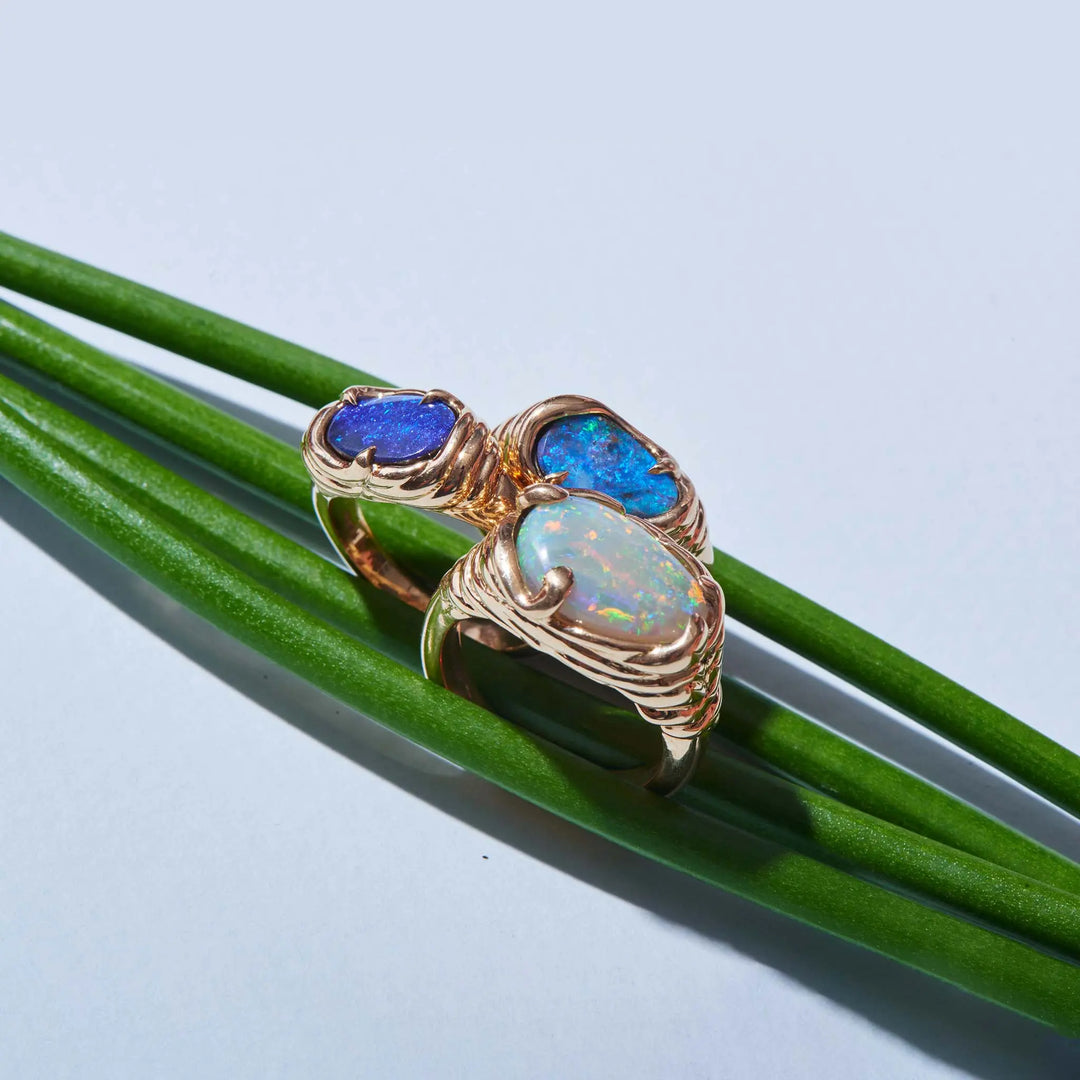 Mimi So ZoZo Australian Opal Rings Lifestyle Group