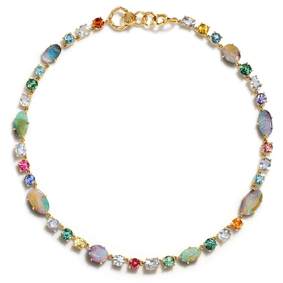 ZoZo Pastel Opal Gemstone Necklace Mimi So
