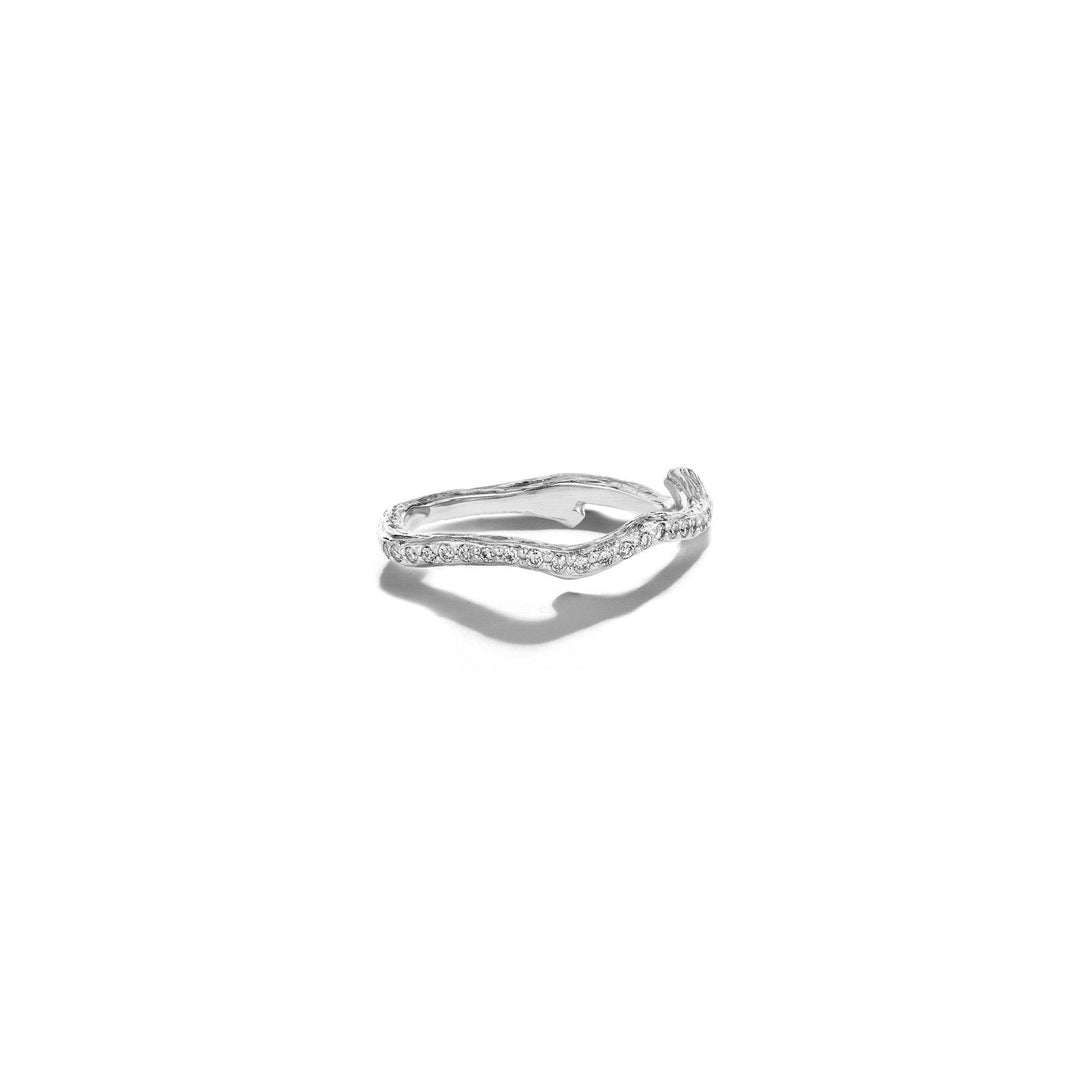 Mimi So Diamond Stackable Ring White Gold