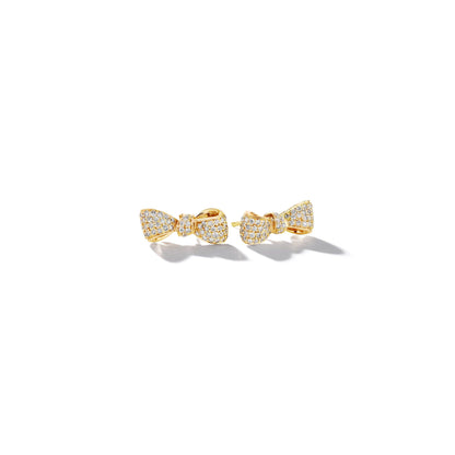 Mimi-So-Bow-Diamond-Earrings-Mini_18k Yellow Gold