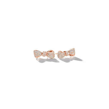 Mimi-So-Bow-Diamond-Earrings-Mini_18k Rose Gold