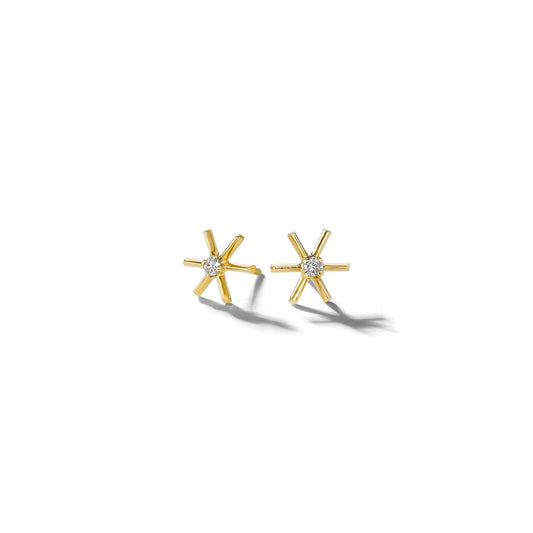 Mimi-So-Piece-Star-Stud-Earrings_18k Yellow Gold