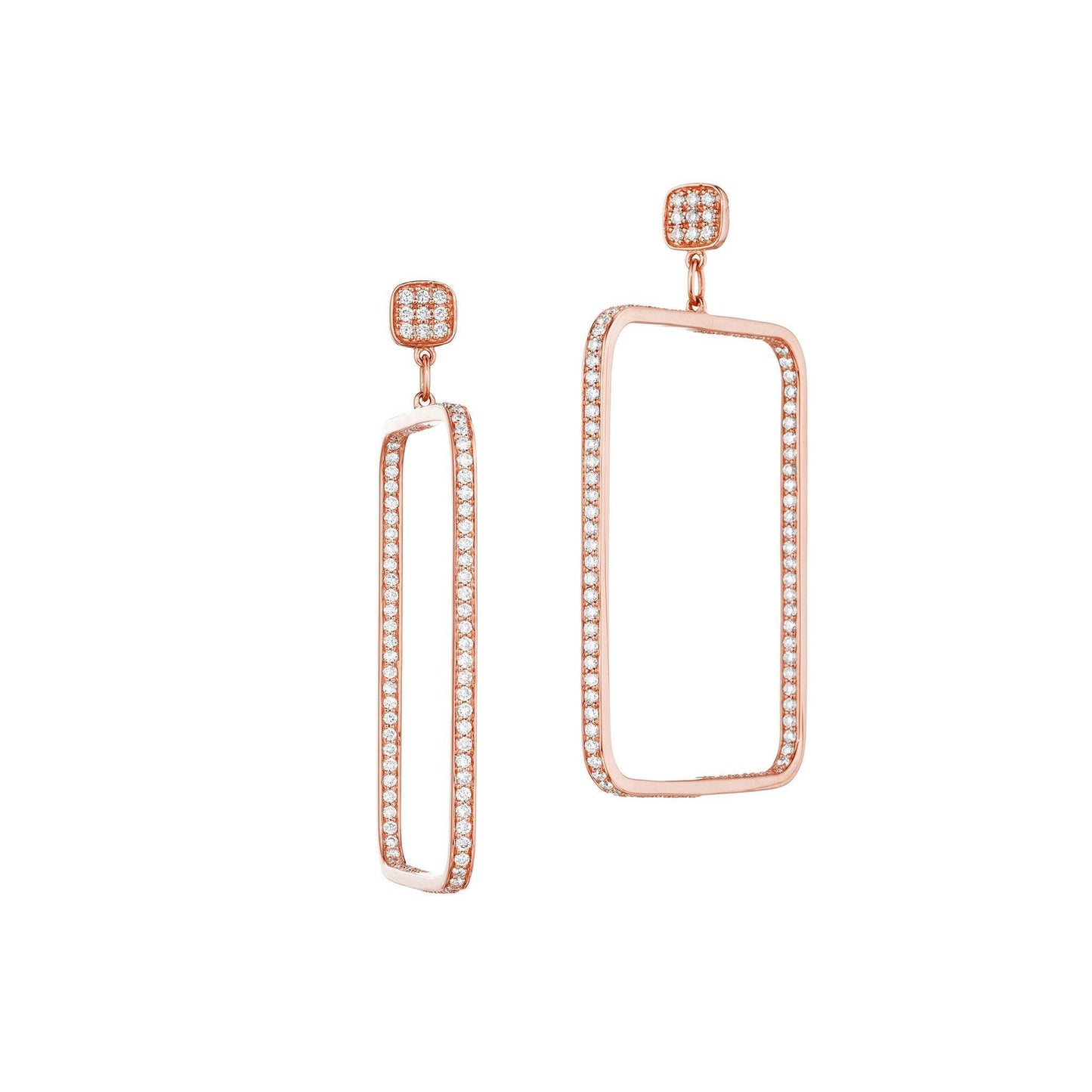 Mimi-So-Square-Diamond-Drop-Earrings_18k Rose Gold
