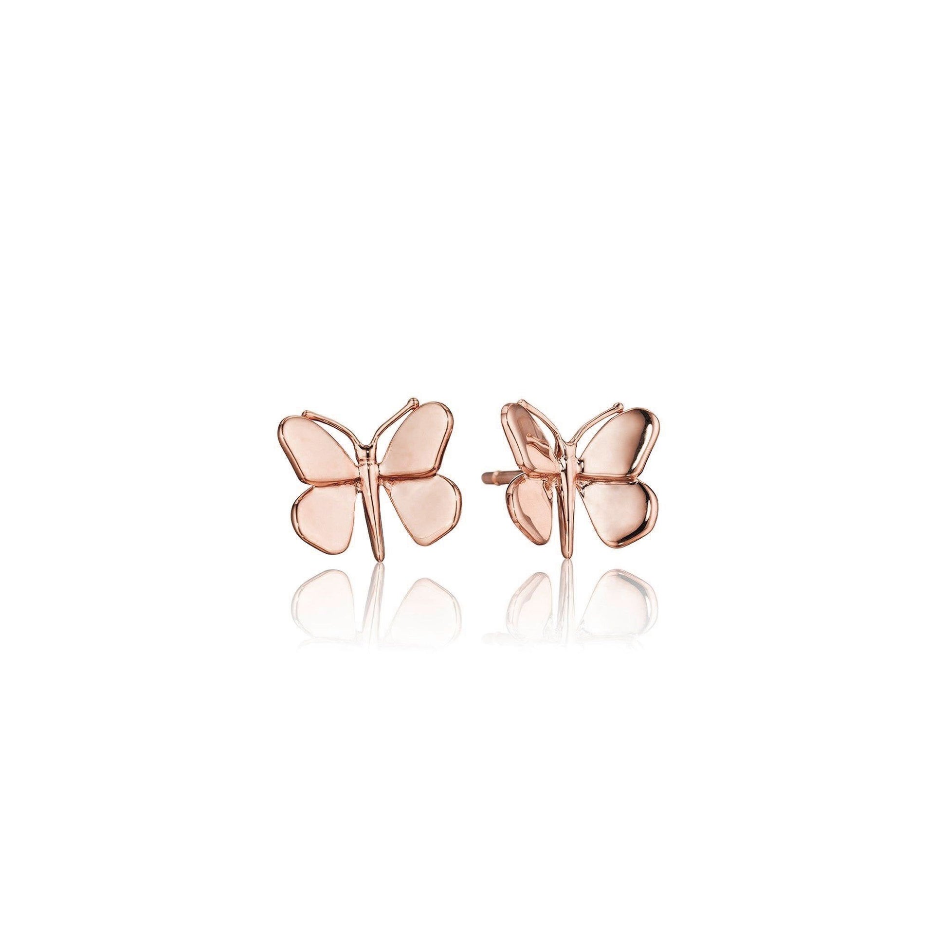 Mimi-So-Butterfly-Stud-Earrings_18k Rose Gold