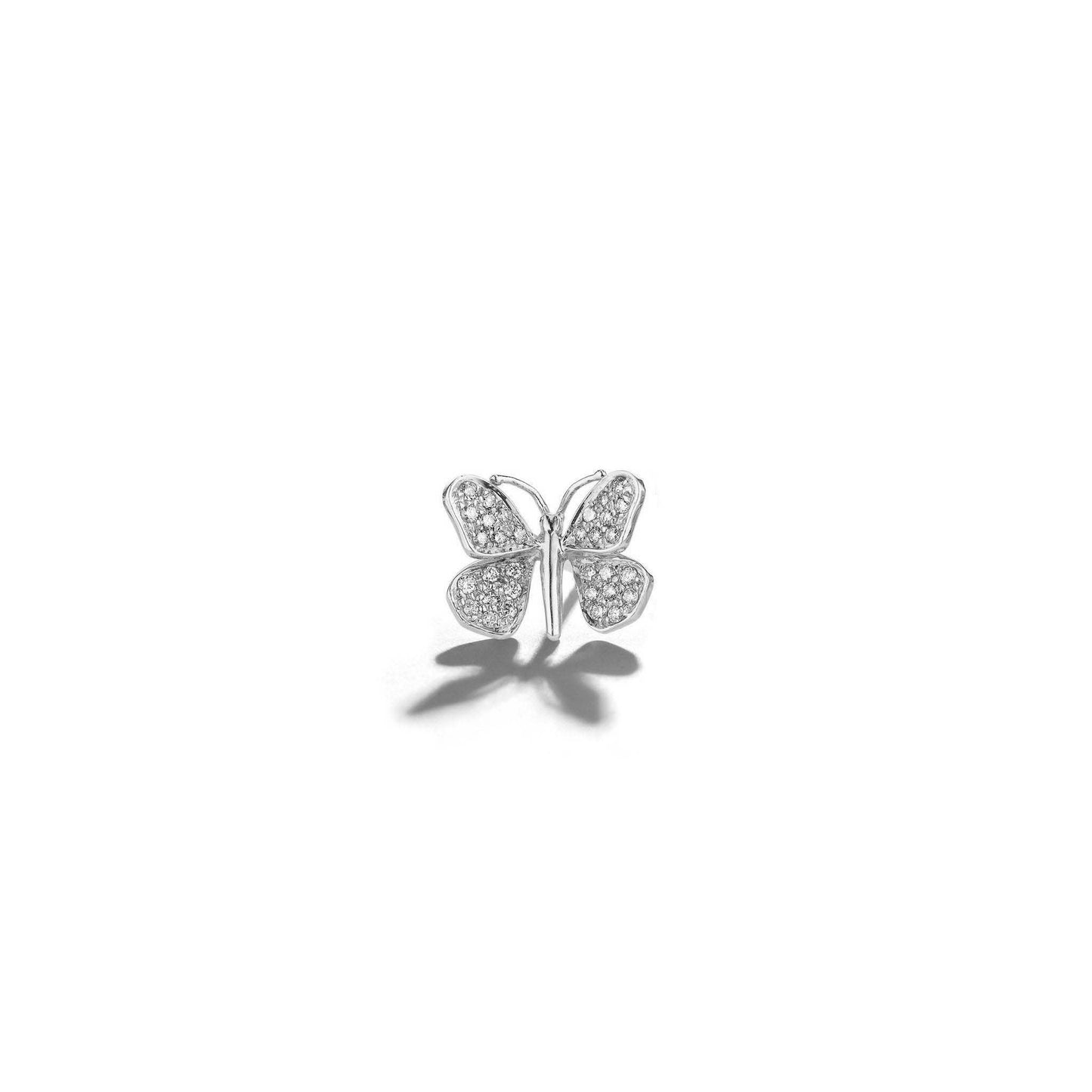 Wonderland-Butterfly-Diamond-Stud_18k White Gold