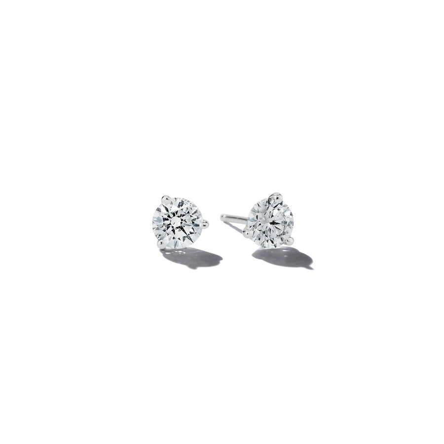 Mimi So Martini Style Diamond Stud_18k White Gold