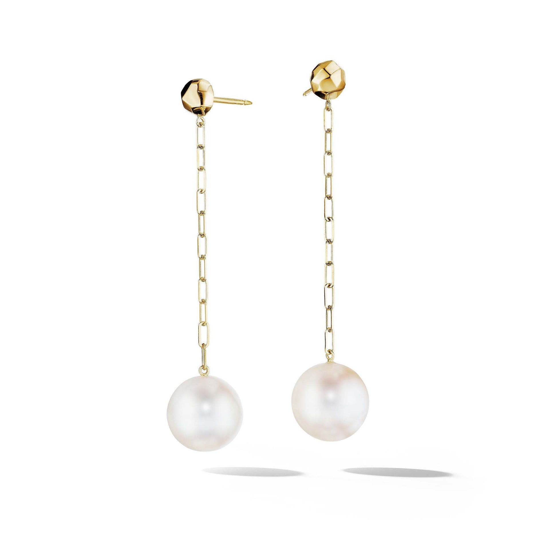 Mimi So Jackson Gold Pearl Drop Earrings