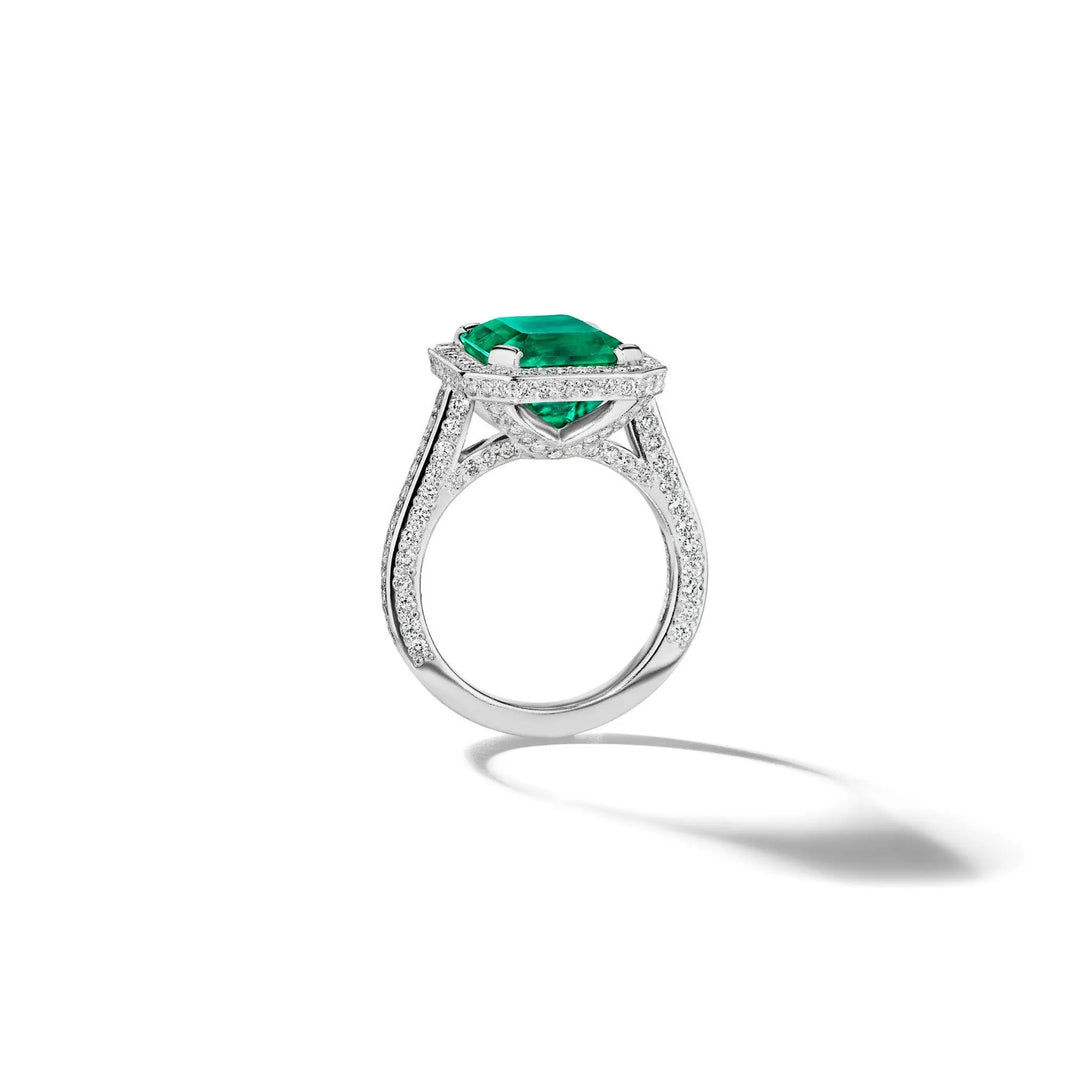 Essex Diamond Halo Engagement Ring