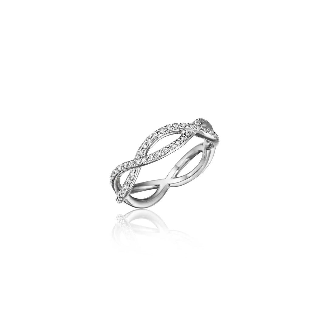 Infinity Diamond Eternity Band