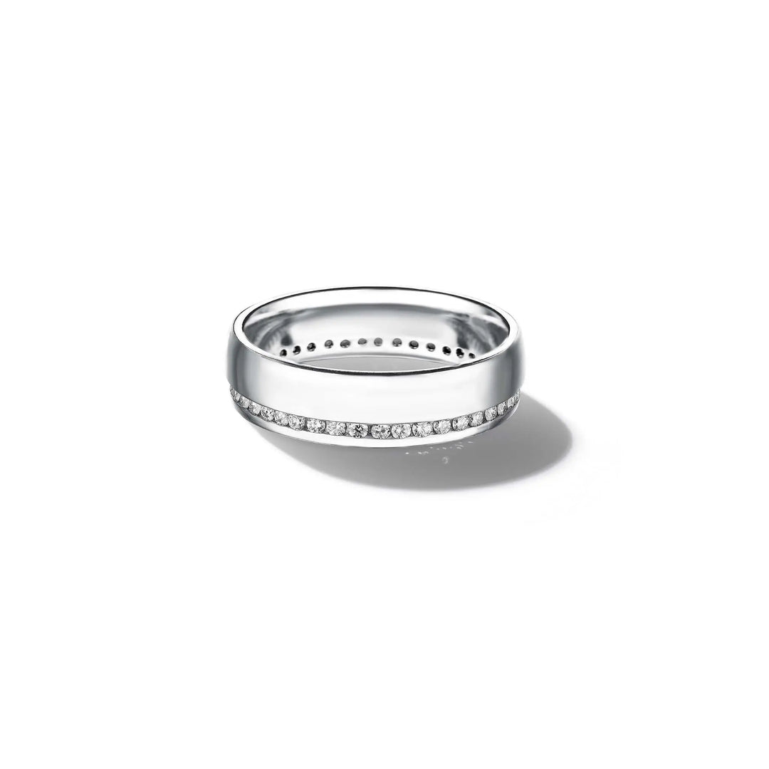 Men's Delancey Diamond Eternity Band_14k White Gold