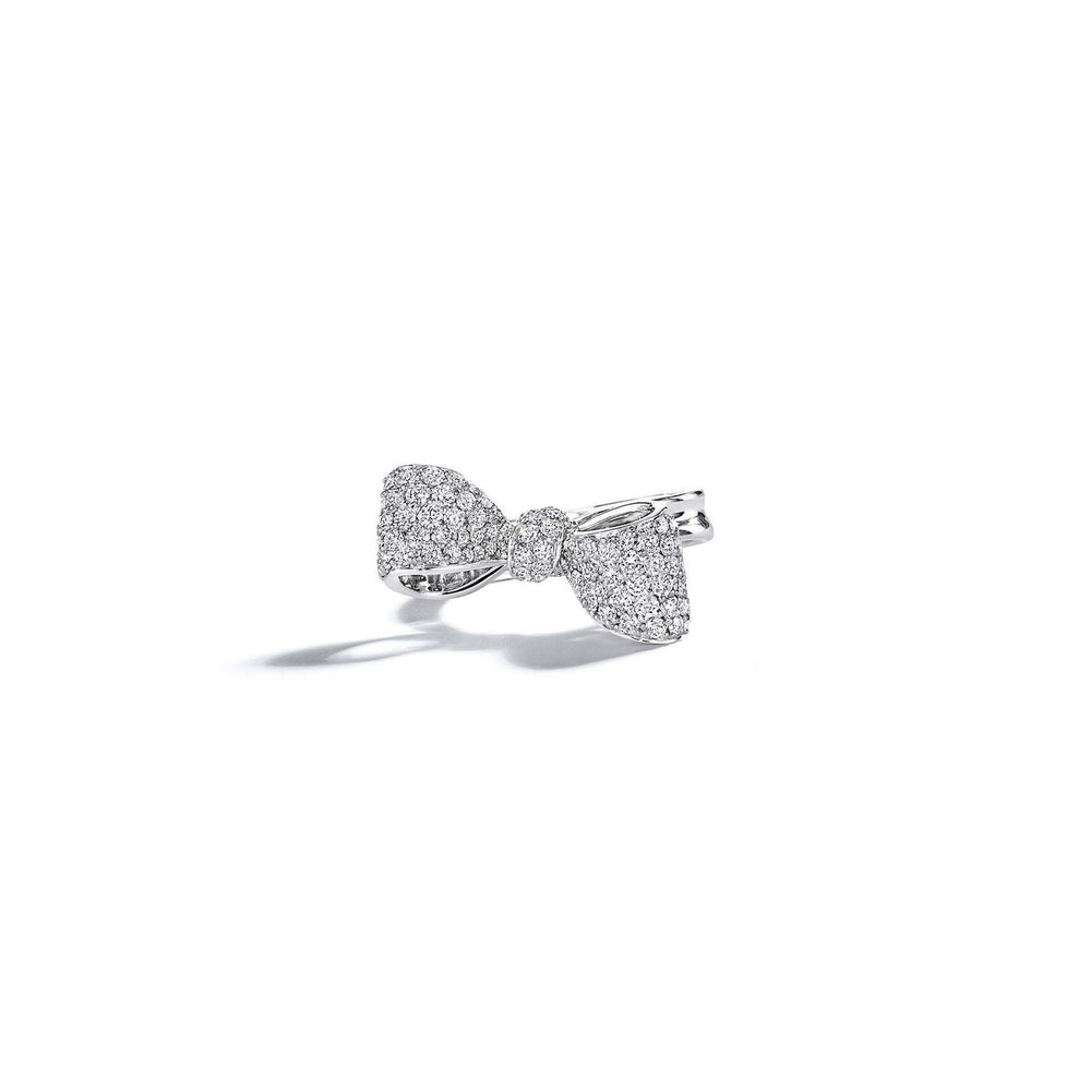 Mimi So Diamond Bow Ring 18k Yellow Gold 