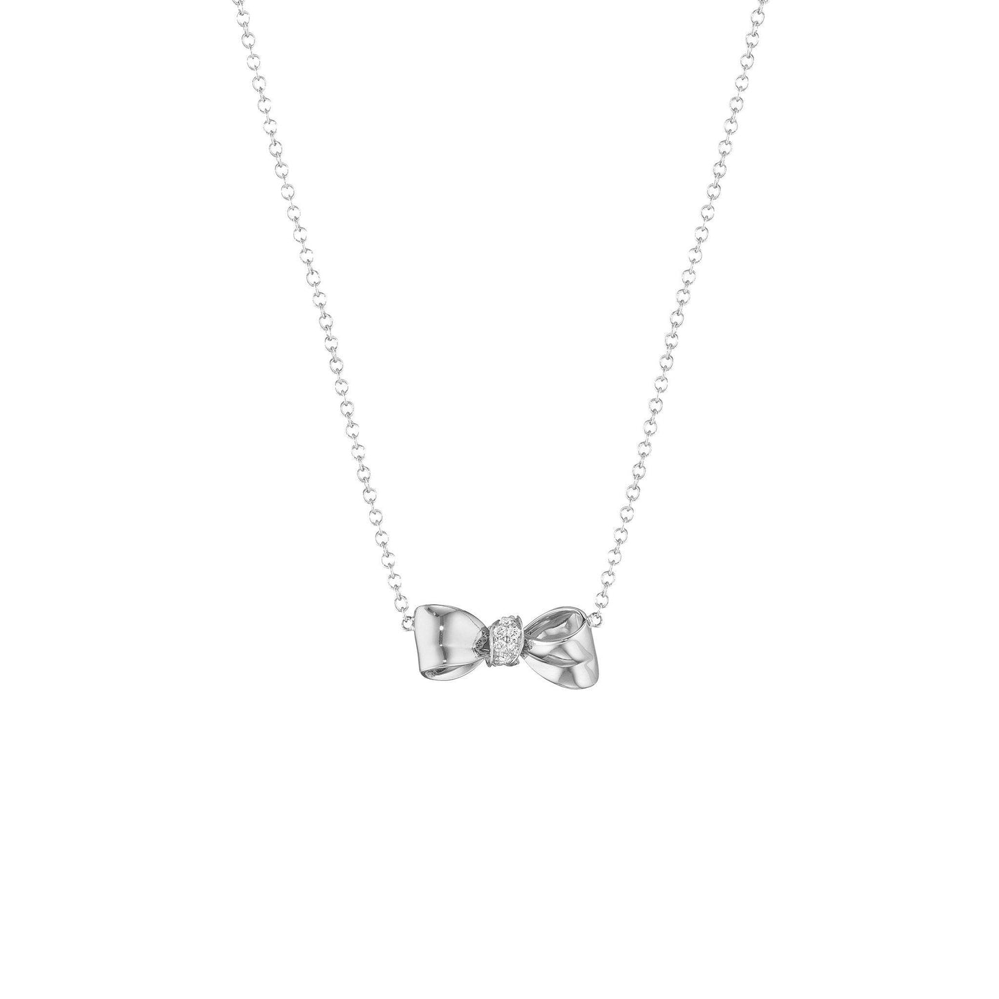 Mimi-So-NK0021W-1802-Bow-Diamond-Knot-Necklace-Petite_18k White Gold