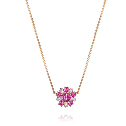 Mimi-So-Wonderland-Ballerina-Necklace-Pink-Sapphires_18k Rose Gold