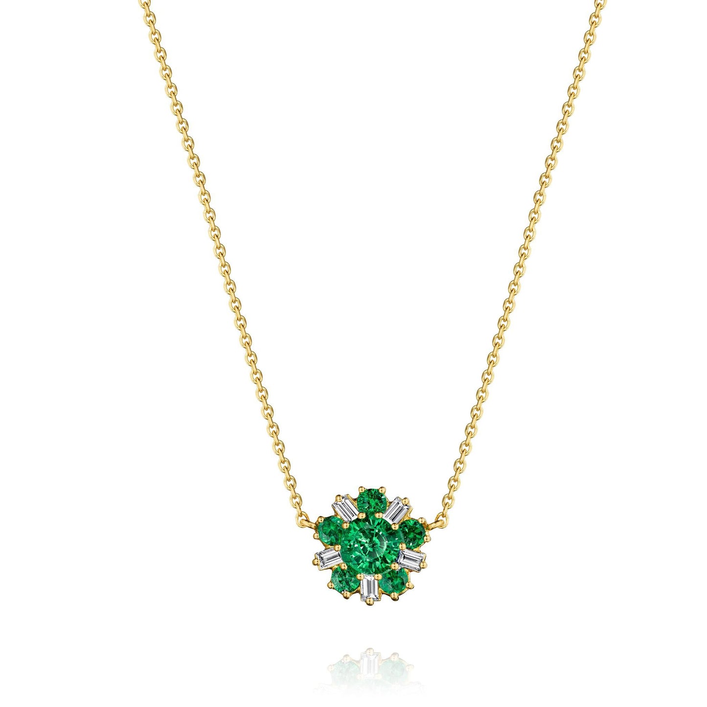 Mimi-So-Wonderland-Ballerina-Necklace-Emerald_18k Yellow Gold