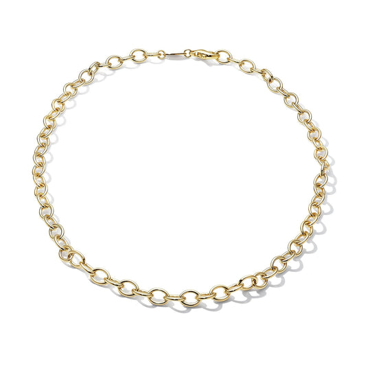 Mimi So Classic Cable Chain Necklace – 6mm_18k Yellow Gold