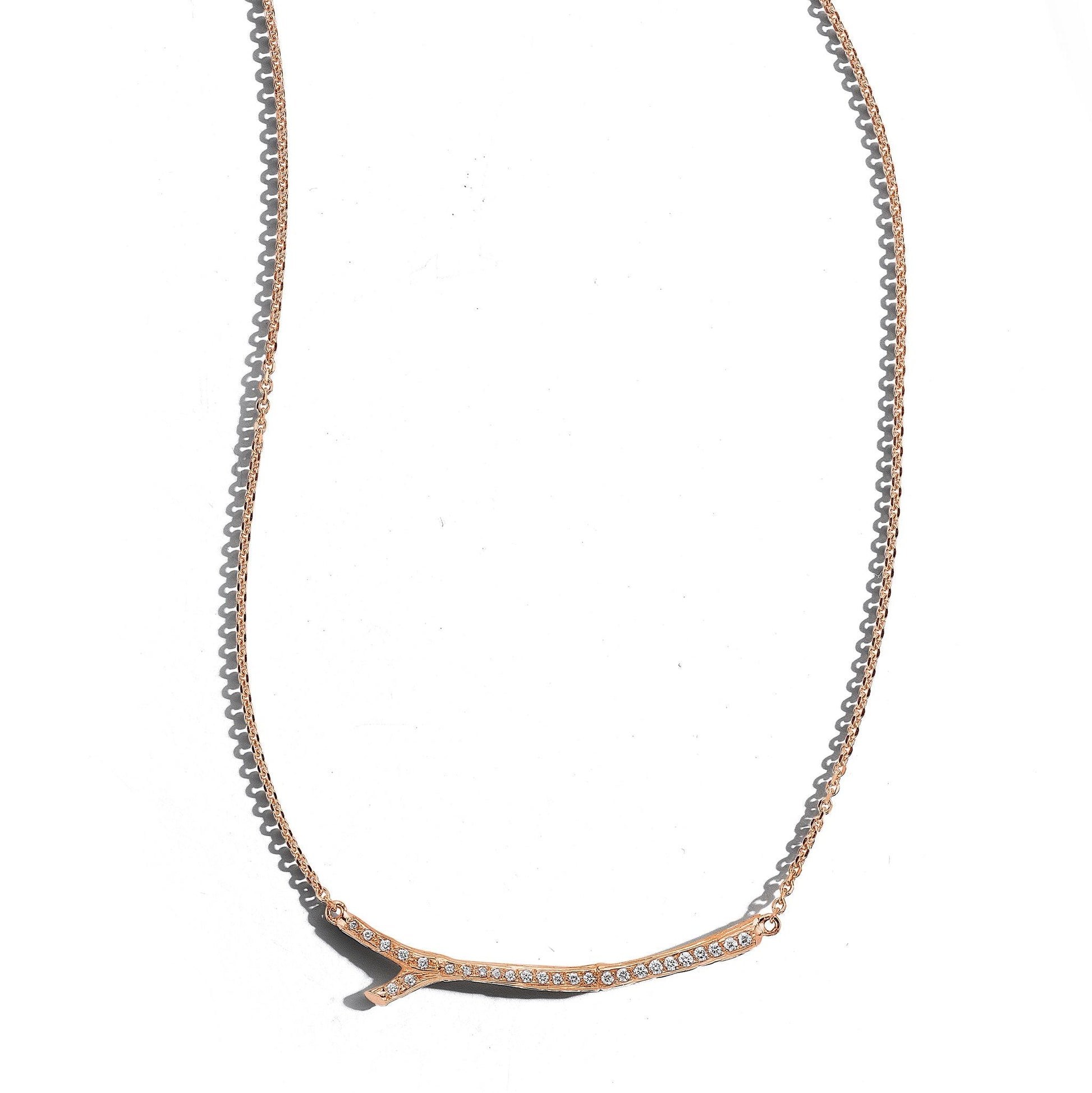 Mimi-So-Wonderland-Twig-Diamond-Necklace-Small_18k Rose Gold