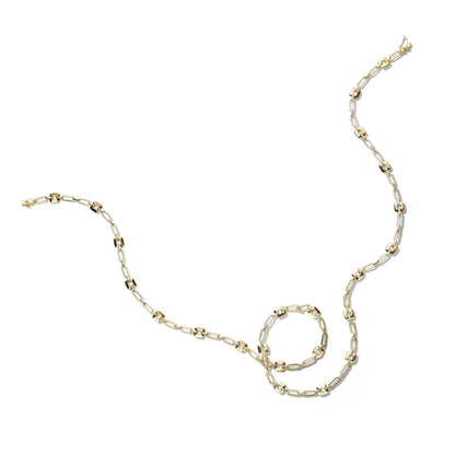 Mimi So Piece Icon Link Chain Necklace