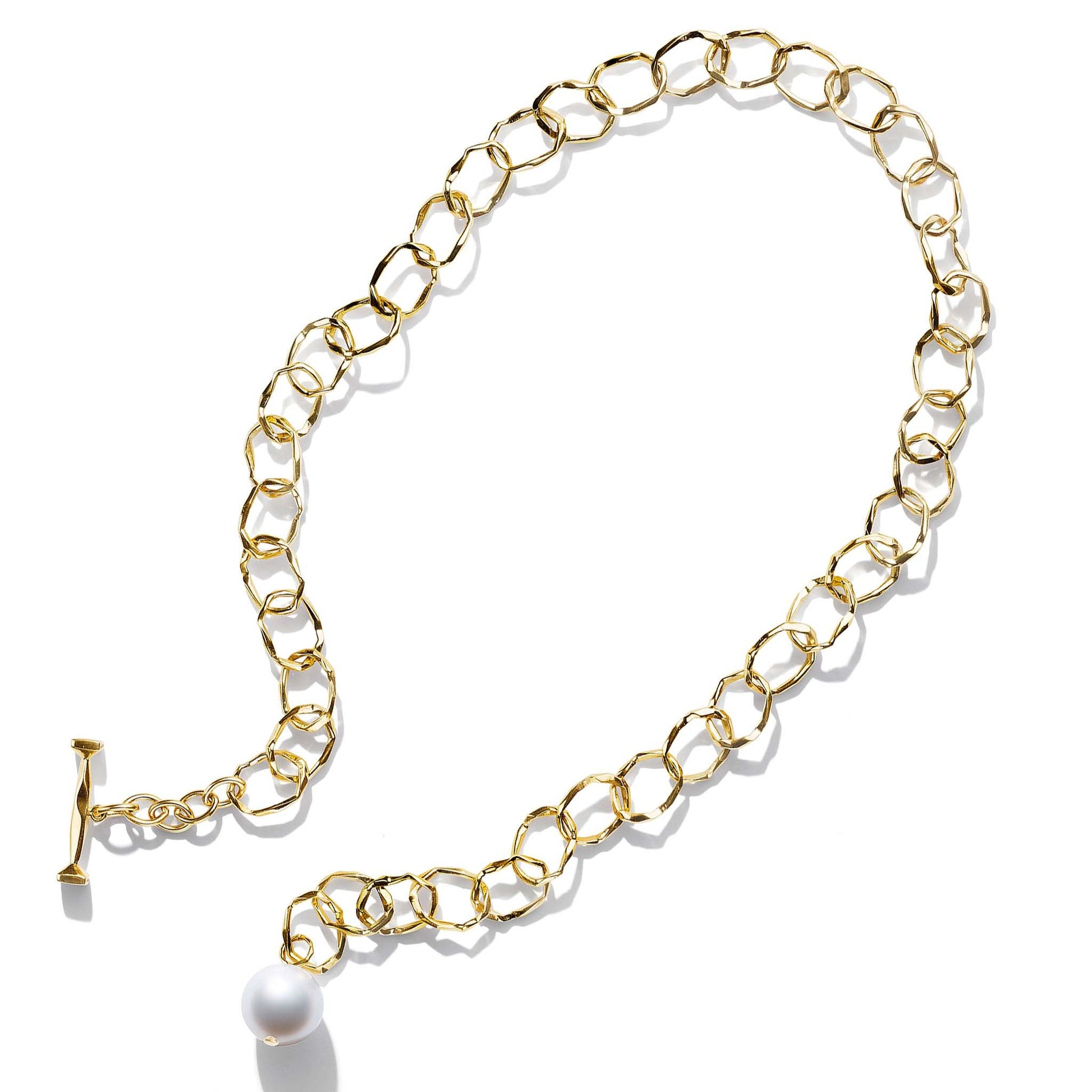Mimi So Jackson Gate B9 Pearl Faceted Chain Necklace