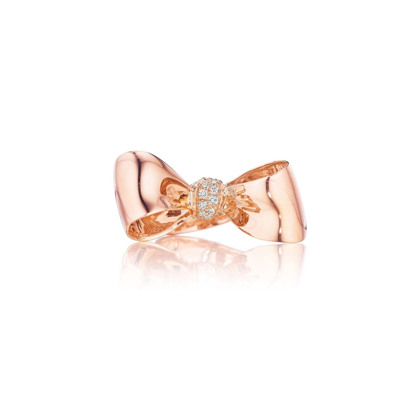 Mimi-So-Bow-Diamond-Knot-Ring-Medium_18k Rose Gold
