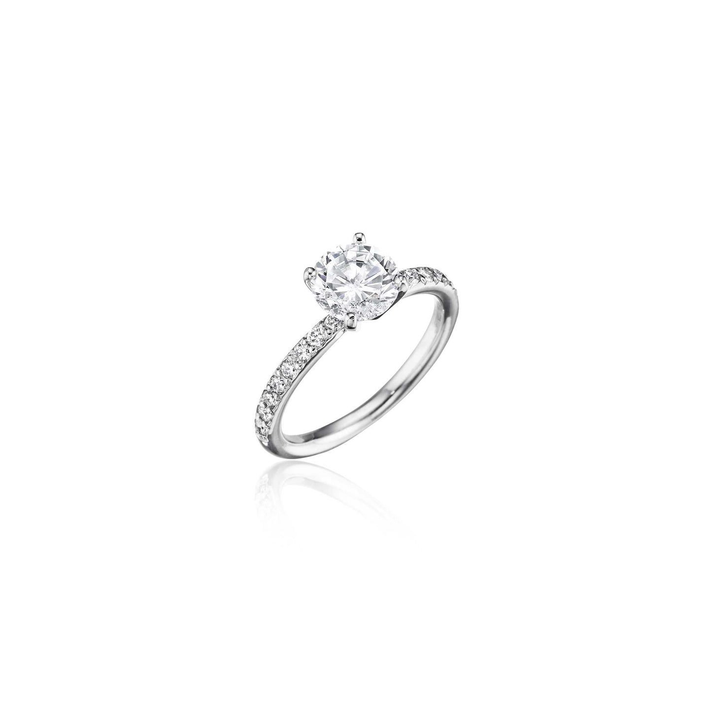 Astor Pavé Diamond Engagement Ring