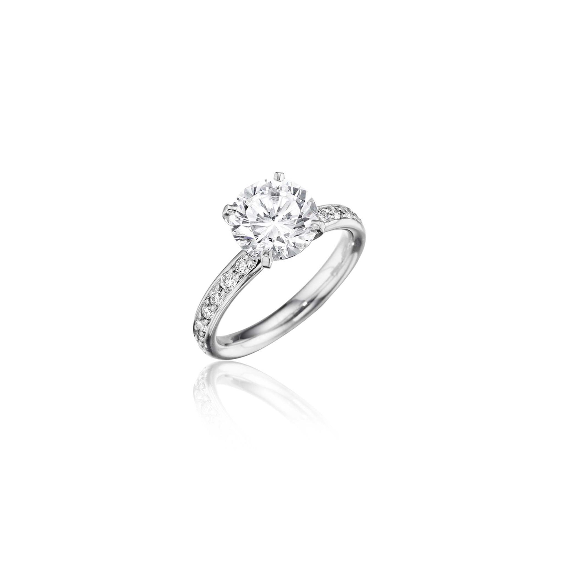 Spring Diamond Engagement Ring