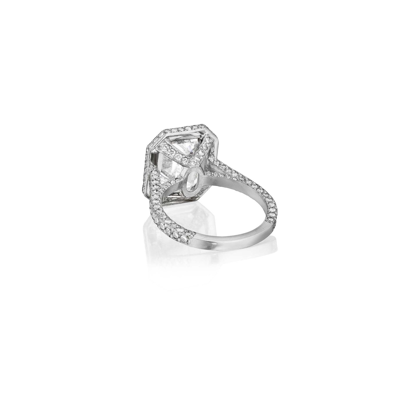 Essex Diamond Halo Engagement Ring
