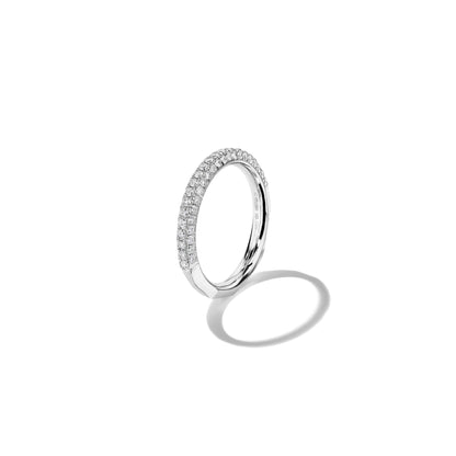 Mimi So Jackson Switch 3-Row Stackable Diamond Ring 18k White Gold