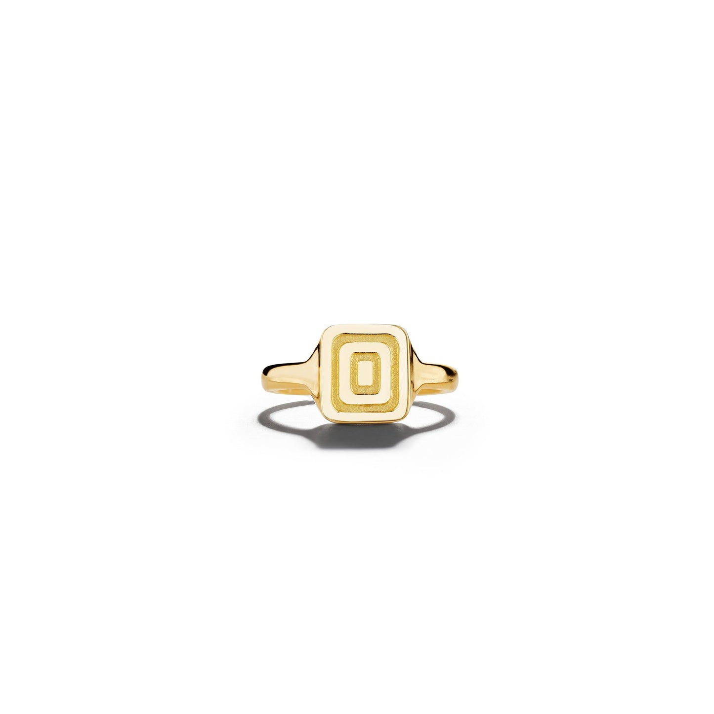 Piece Icon Signet Ring_18k Yellow Gold