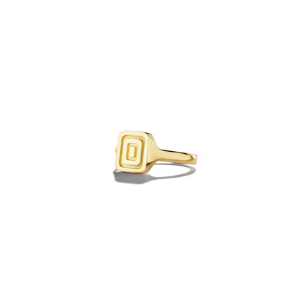 Piece Icon Signet Ring 18k Yellow Gold Mimi So