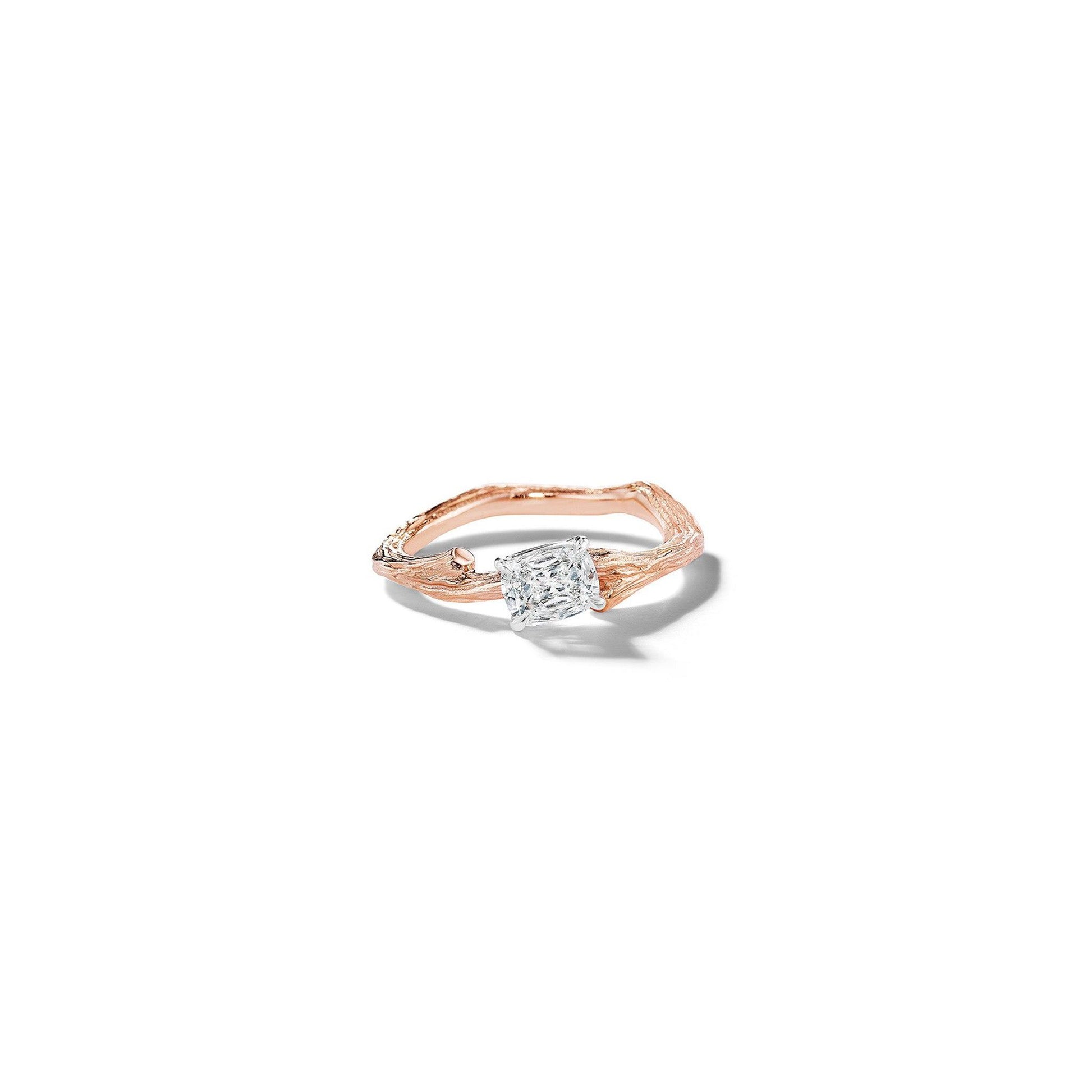 Mimi-So-Wonderland-Twig-Oval-cut-Diamond-Ring_18k White/Rose Gold