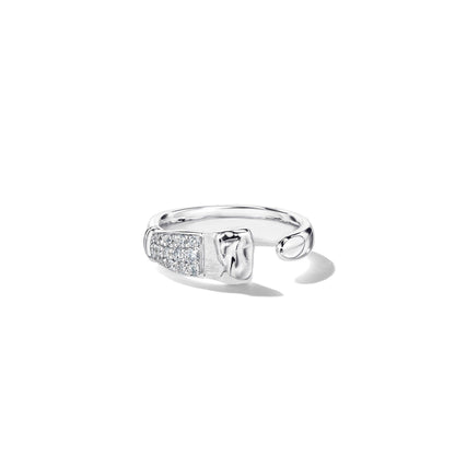 Mimi So Parsons Brush Diamond Ring – Large_18k White Gold