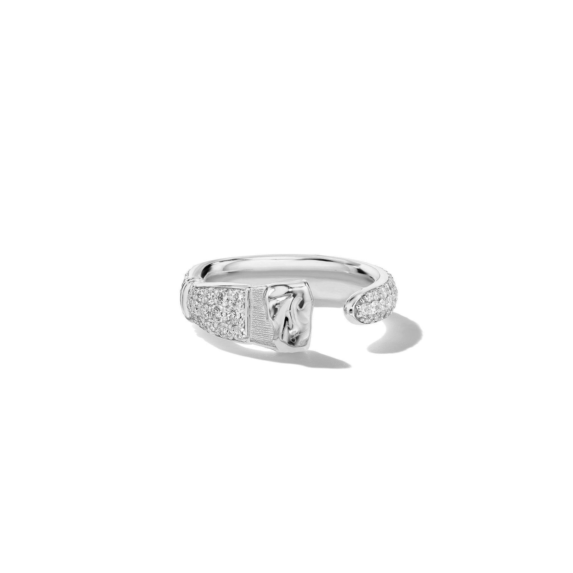 Mimi So Parsons Brush Diamond Eternity Ring – Medium_18k White Gold