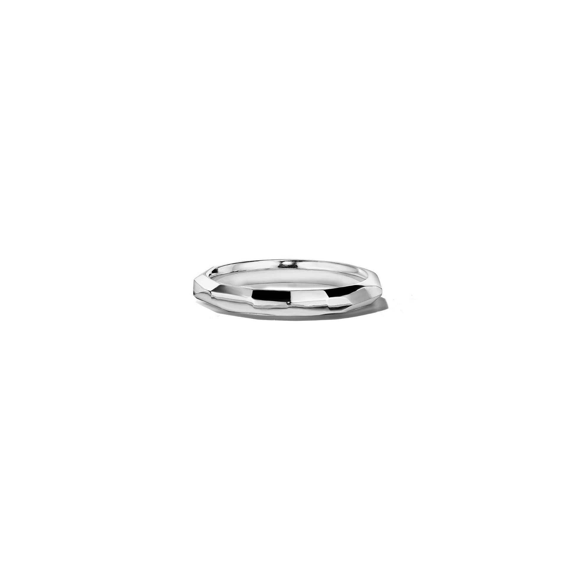 Mimi So Jackson Switch Faceted Ring – 3mm_18k White Gold