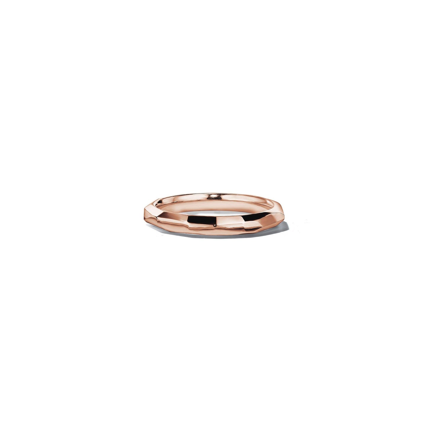 Mimi So Jackson Switch Faceted Ring – 3mm_18k Rose Gold