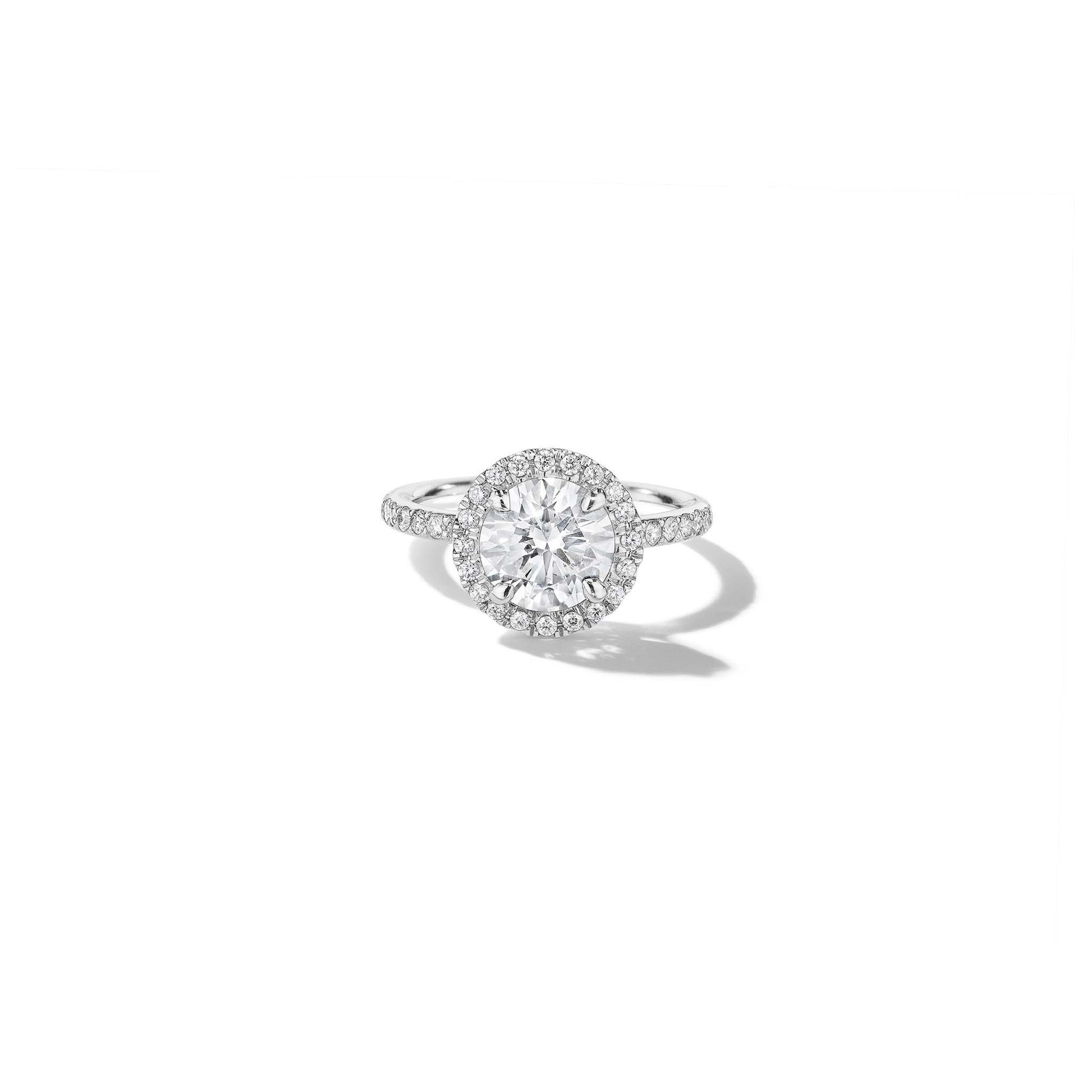 Astor Diamond Halo Engagement Ring_Platinum