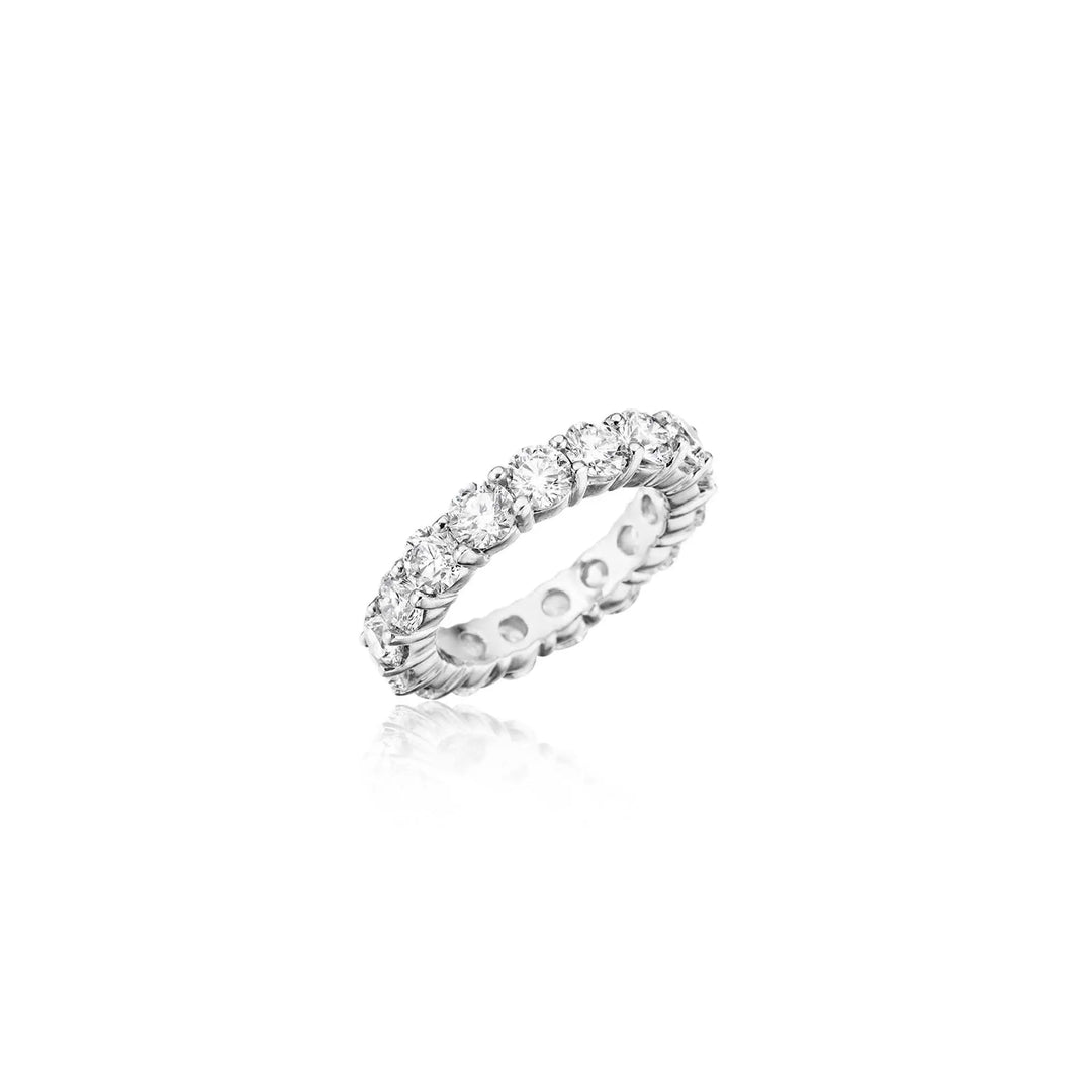 Round Brilliant Diamond Eternity Band