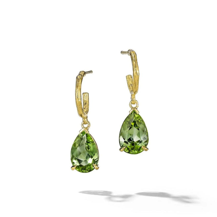 Wonderland-Green-Tourmaline-Earrings_18k Yellow Gold
